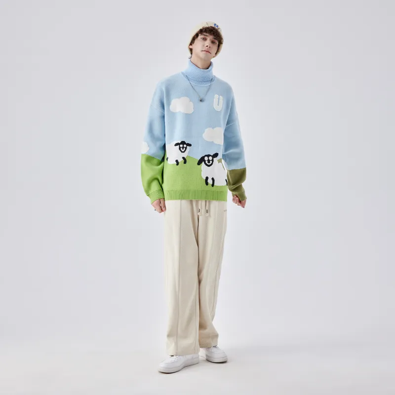 Guuka Knitwear Unisex Blue-3