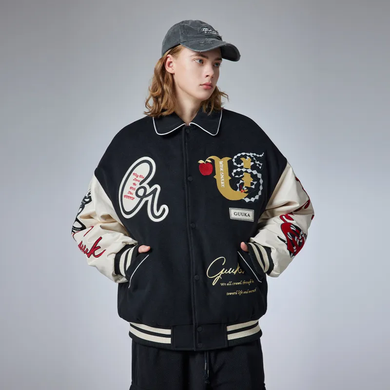 Guuka Baseball Jerseys Unisex-15