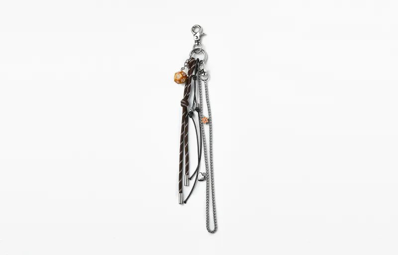Guuka Nylon Acrylic Zinc Alloy Keychains Unisex Uniform Color-1