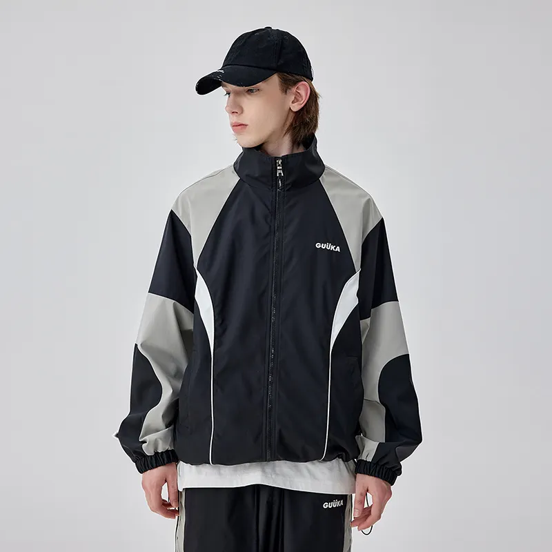 Guuka Jackets Men Black-4