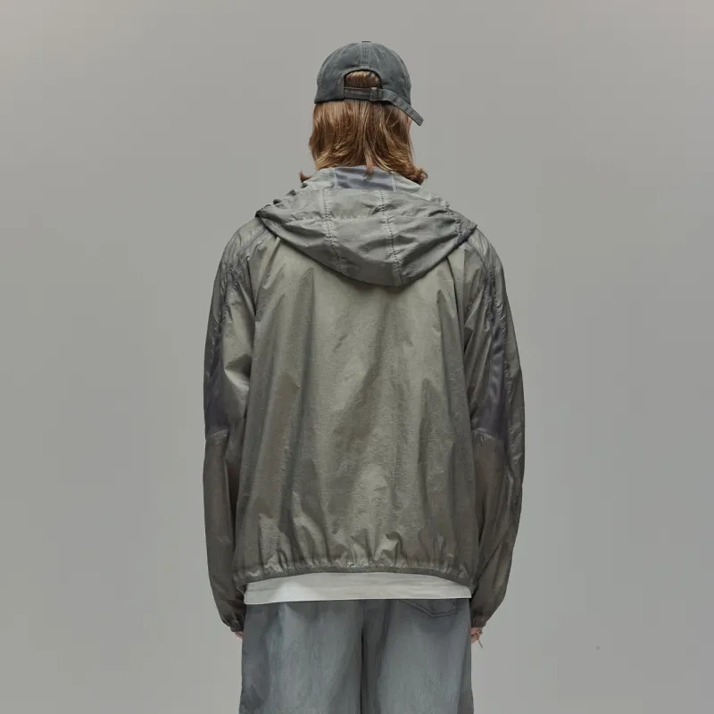 Guuka Trench Coats Men Light Gray-5