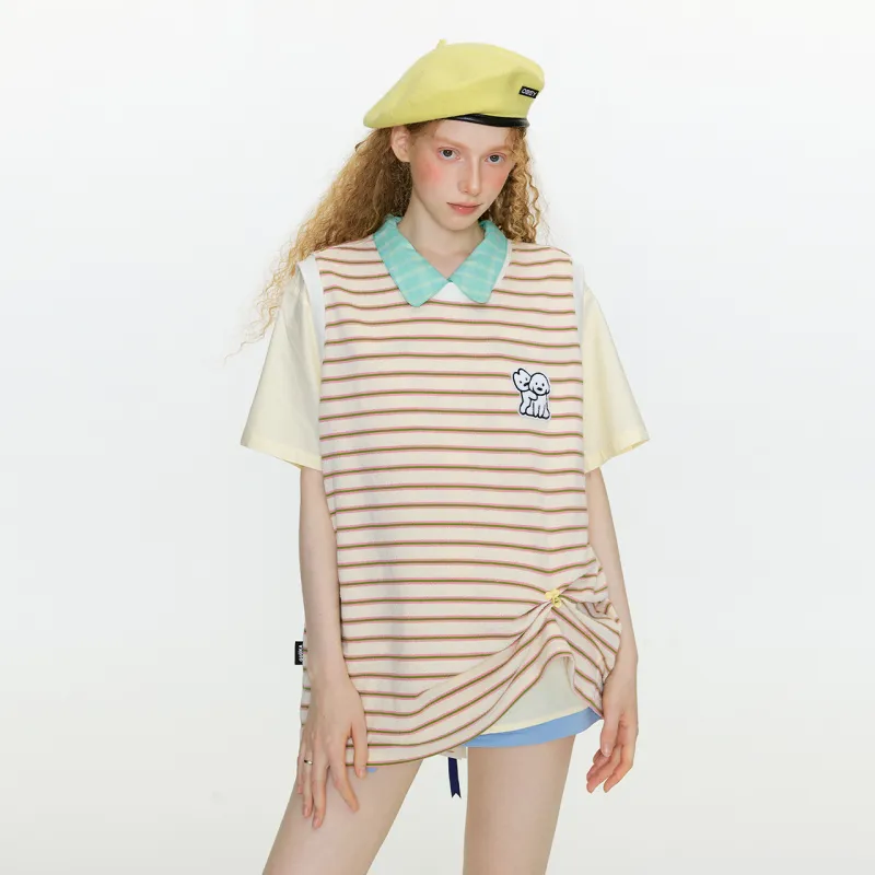 Guuka x Matsui Tank Tops Unisex Pink-7