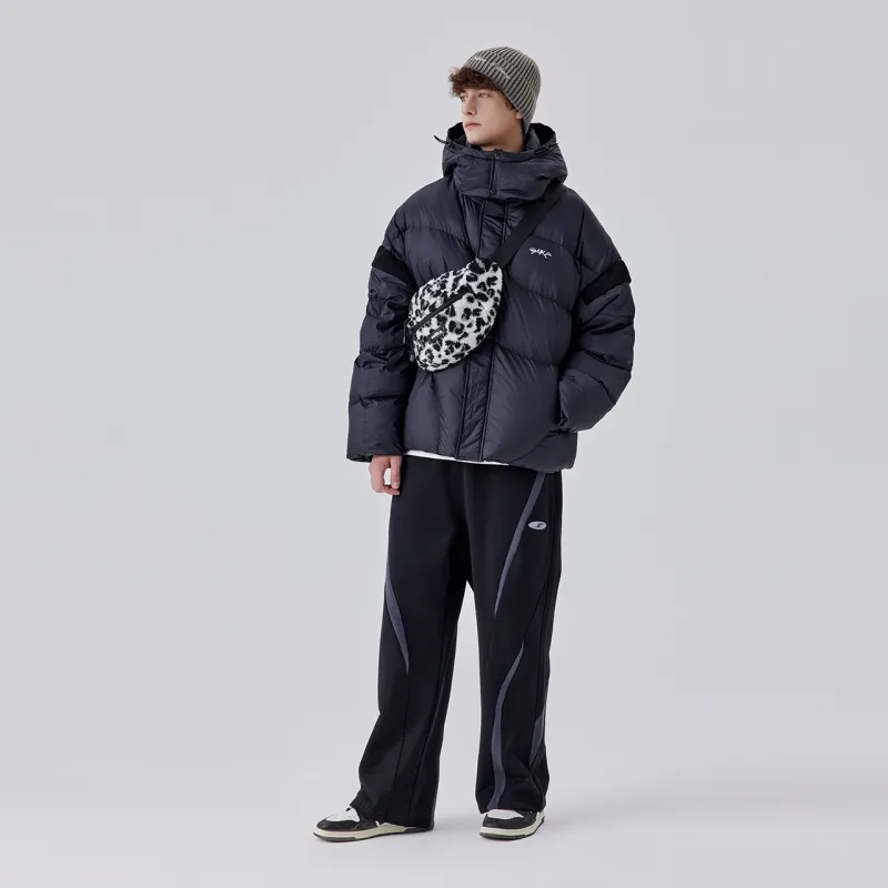 Guuka Down Jacket Coat Men's Black-3
