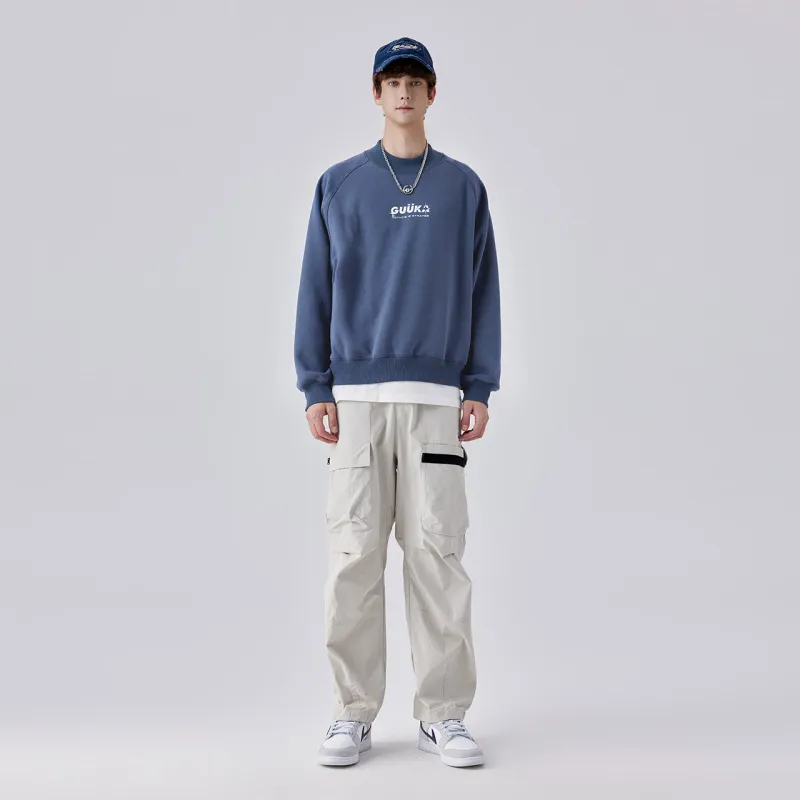 Guuka Sweatshirt Unisex Dusty Blue-2