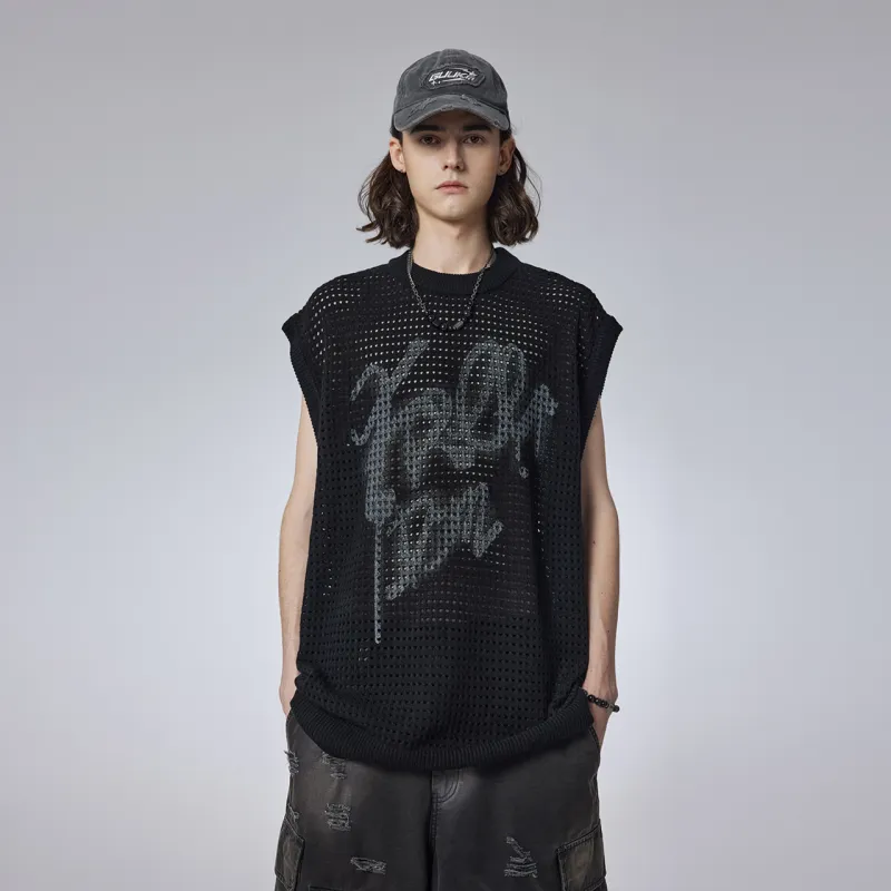 Guuka Tank Tops Men Black-6