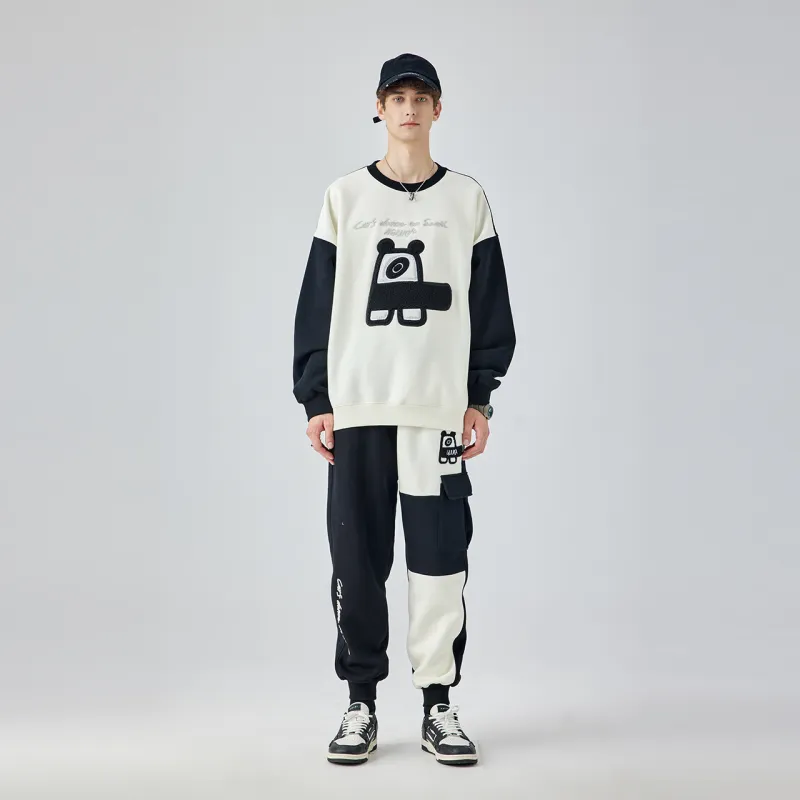 Agaho X Guuka Casual Pants Men Black-4