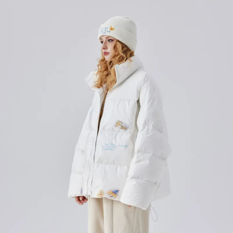 Guuka x Yang Sei St. Children Down Jacket Coat Unisex White-6