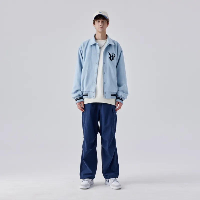 Guuka Baseball Jerseys Men Light Blue-5