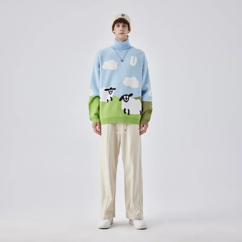 Guuka Knitwear Unisex Blue-2