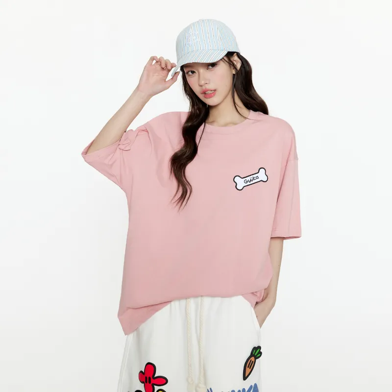 Guuka x Matsui T Shirt Unisex Pink-2