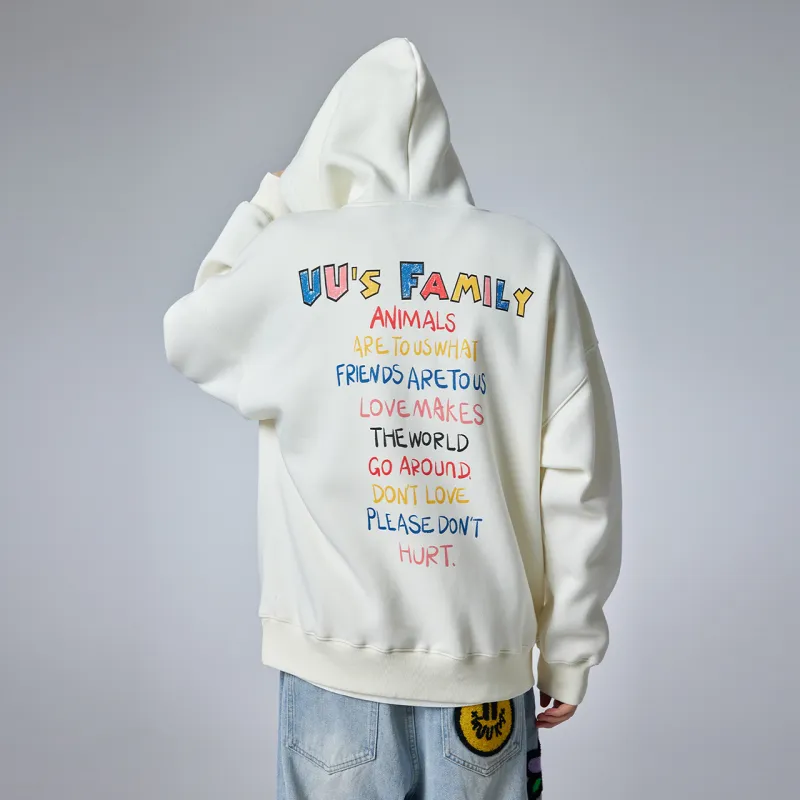 Guuka Sweatshirt Unisex Cream White-2