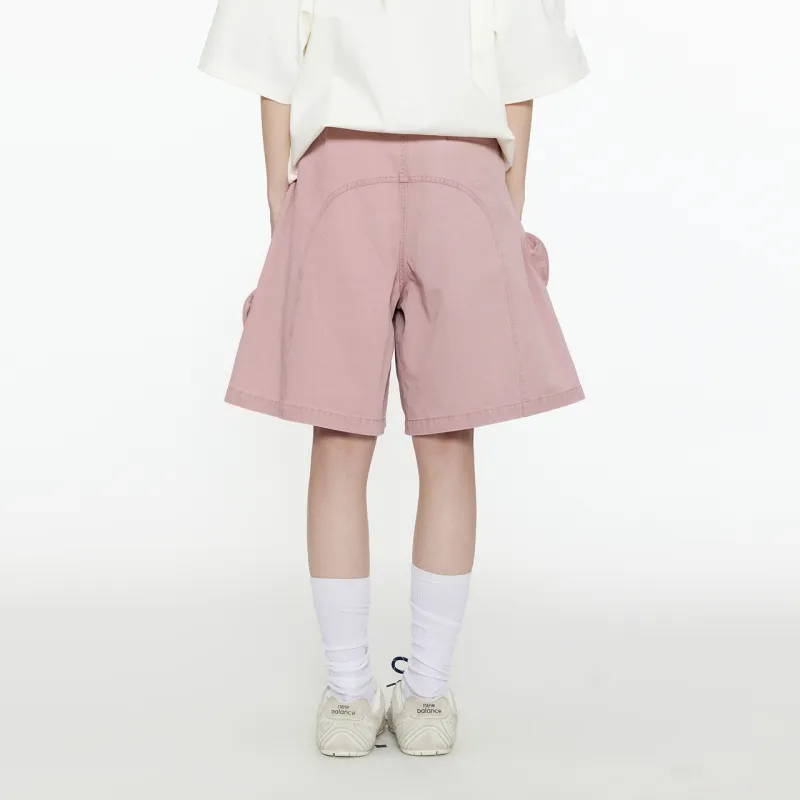 Guuka Casual Shorts Unisex Bean Pink-5