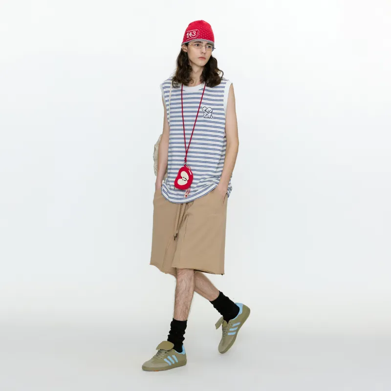 Guuka Casual Shorts Men's Khaki-3