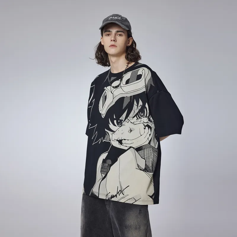 Guuka Short Sleeved T Shirts Unisex Black-5