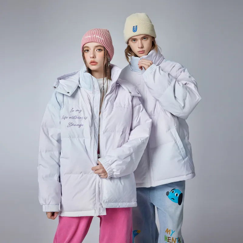 Guuka Down Jacket Unisex Light Purple-3