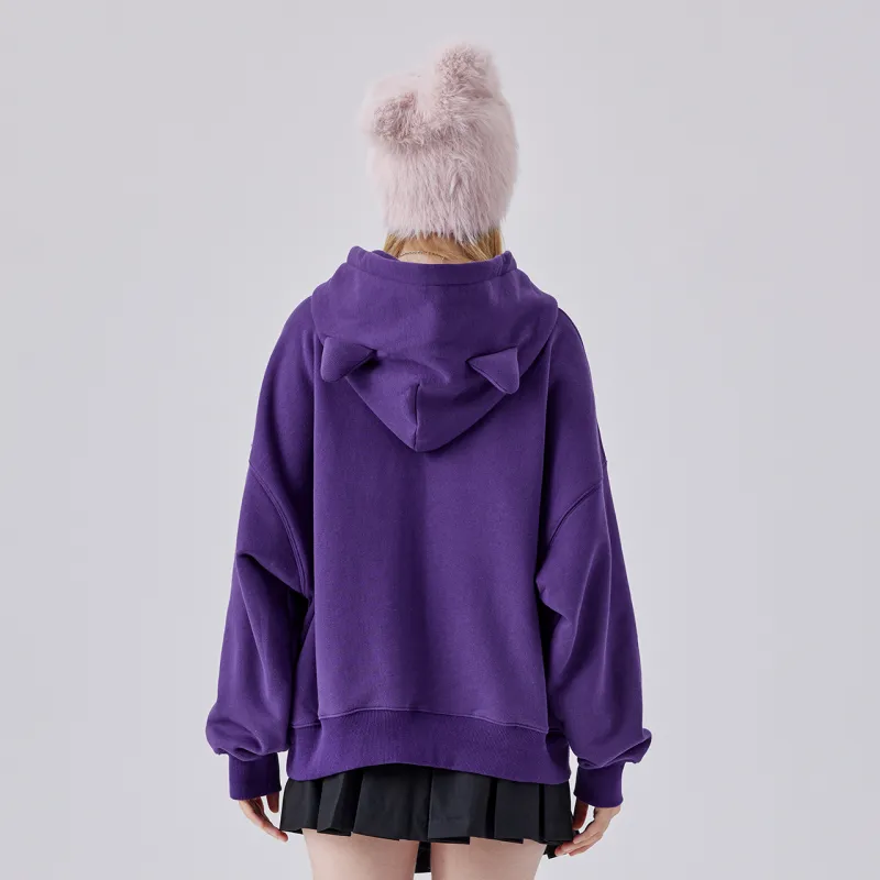 Guuka 23AW Sweatshirt Unisex Purple-6