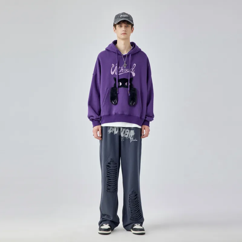 Guuka 23AW Sweatshirt Unisex Purple-9