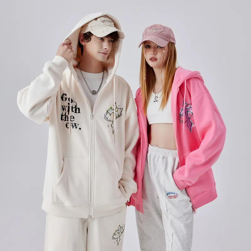 Guuka Sweatshirts Unisex 2 Pack Soft Pink-2
