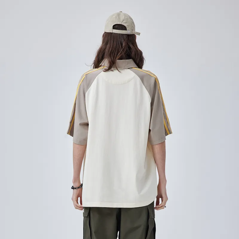 Guuka Polo Shirts Men Beige Yellow-5