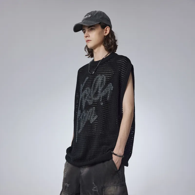 Guuka Tank Tops Men Black-7