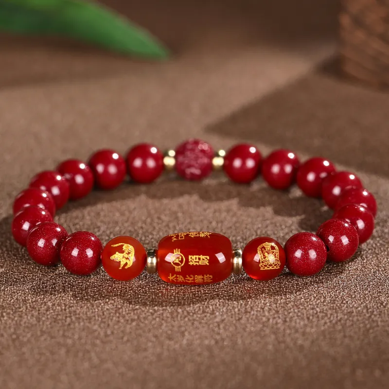 Cuiya Golden Building Bracelets Unisex-7