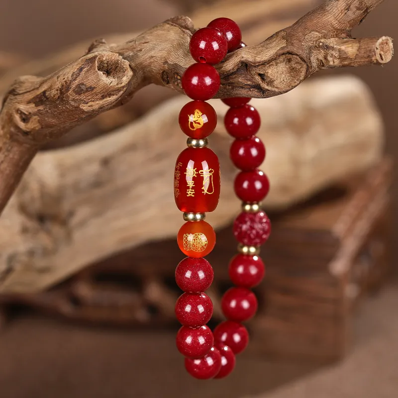 Cuiya Golden Building Bracelets Unisex-3