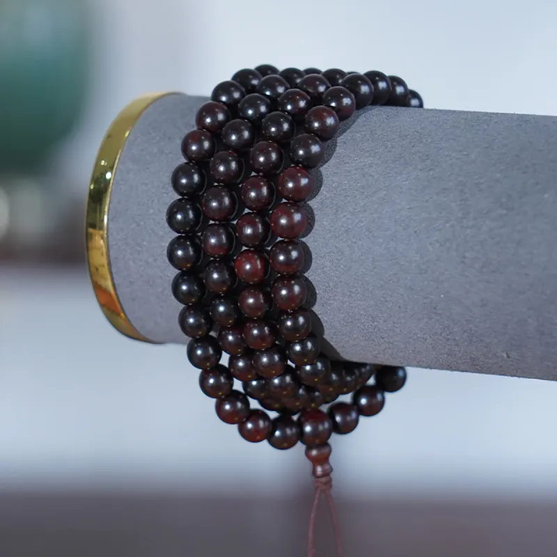 Cuiya Golden Building Pterocarpus Bracelets Unisex-2