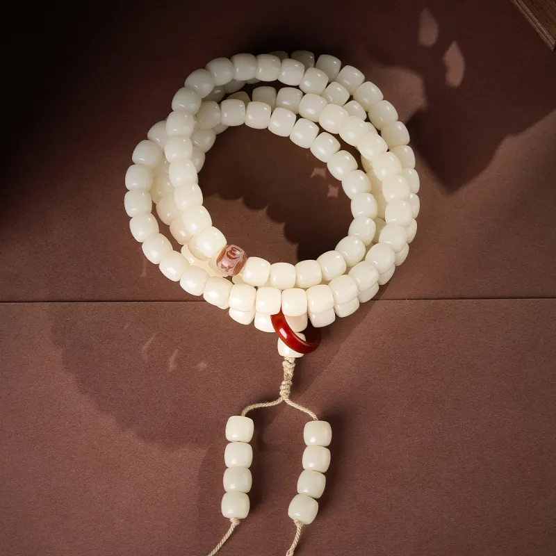 Cuiya Golden Building Bodhi Root Bracelets Unisex-3