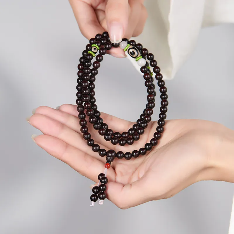 Cuiya Golden Building Rosewood Bracelets Unisex-3