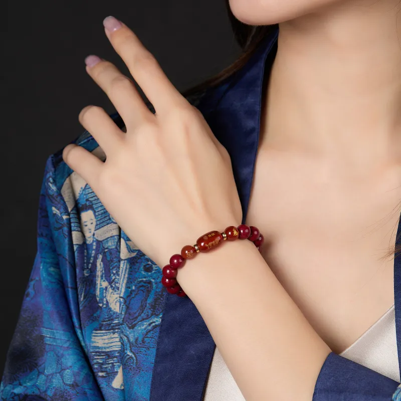 Cuiya Golden Building Bracelets Unisex-35