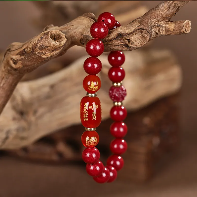 Cuiya Golden Building Bracelets Unisex-9