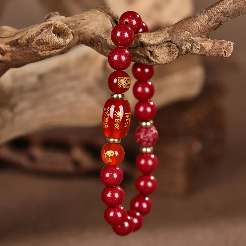 Cuiya Golden Building Bracelets Unisex-32