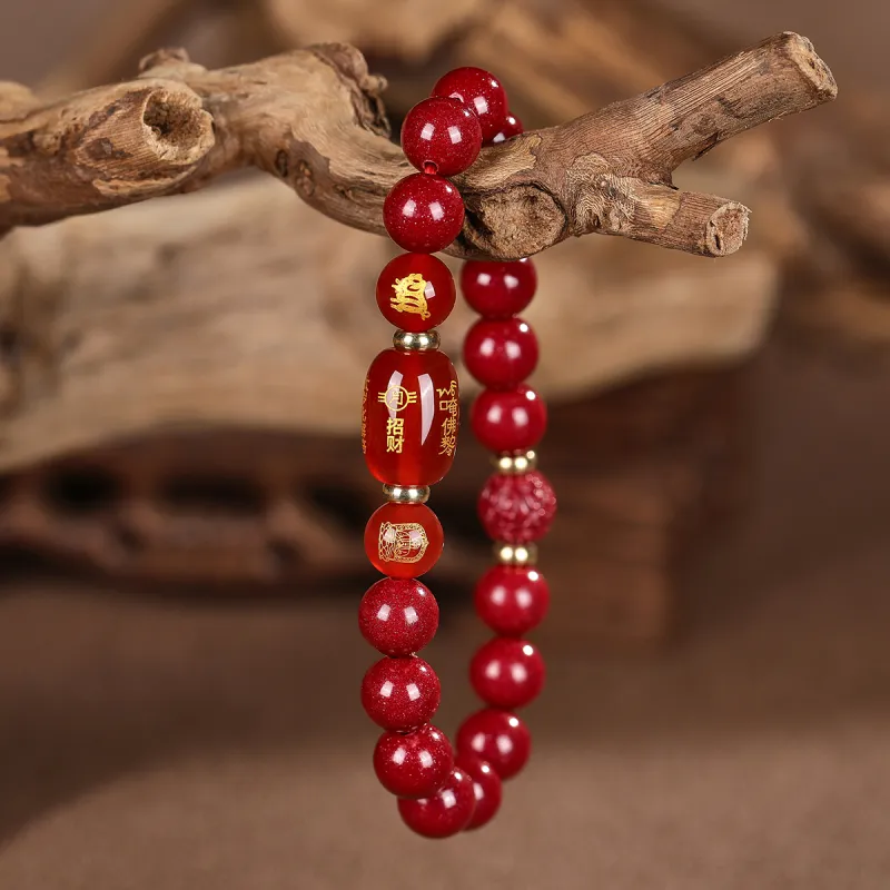 Cuiya Golden Building Bracelets Unisex-40
