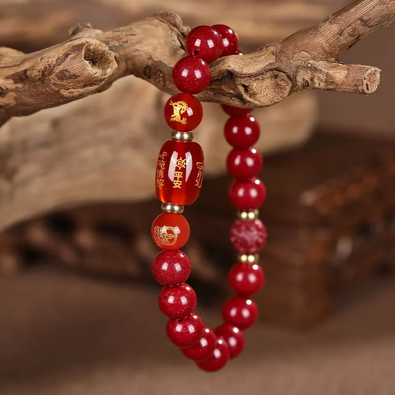 Cuiya Golden Building Bracelets Unisex-22