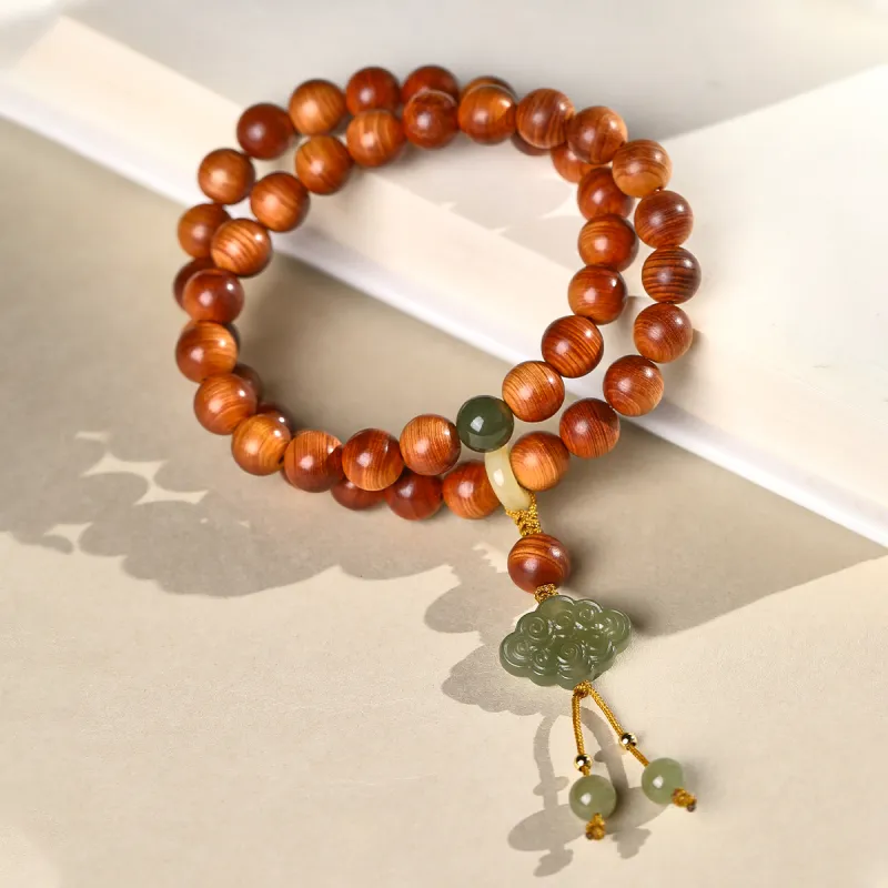 Cuiya Golden Building Thuja Bracelets Unisex-6