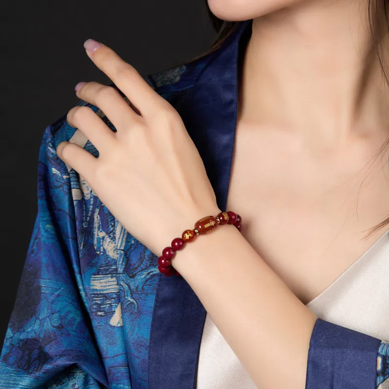 Cuiya Golden Building Bracelets Unisex-15