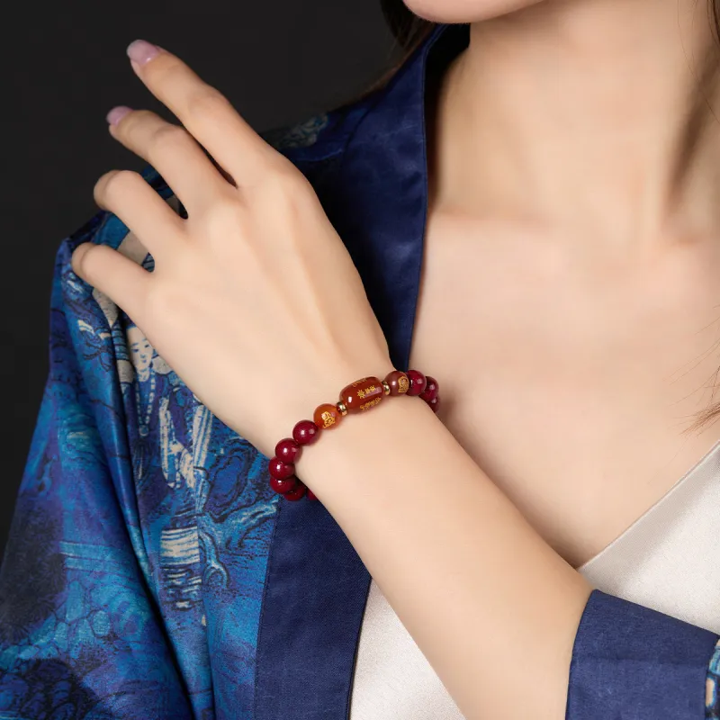 Cuiya Golden Building Bracelets Unisex-28