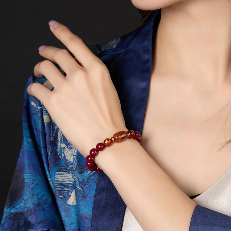 Cuiya Golden Building Bracelets Unisex-17
