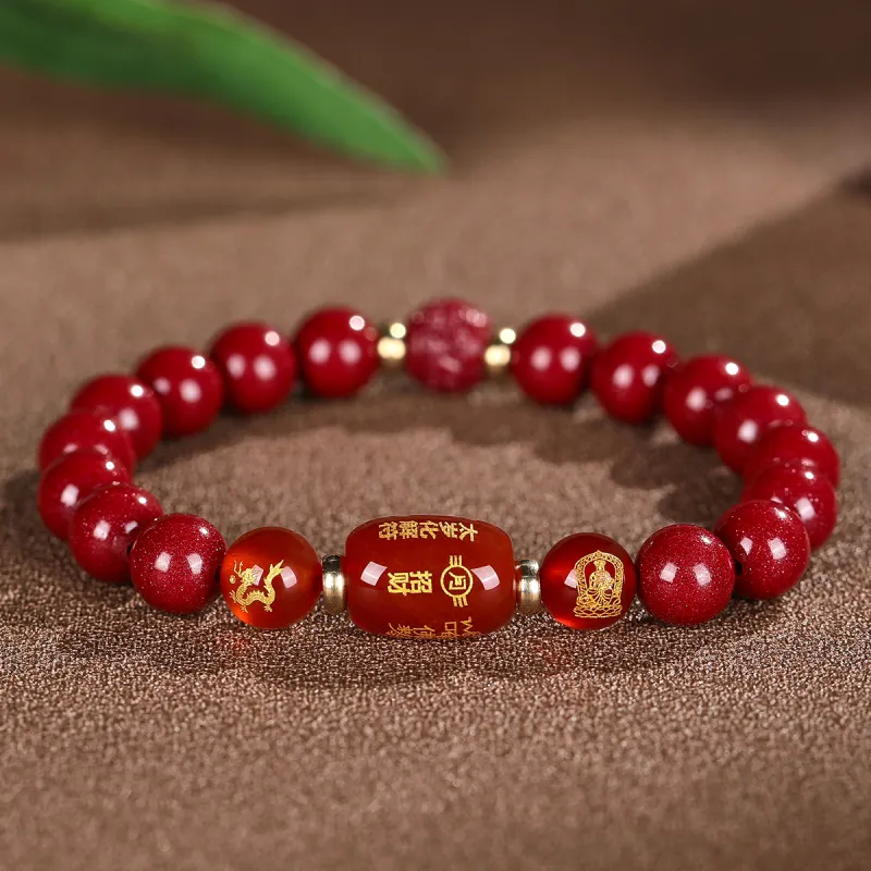 Cuiya Golden Building Bracelets Unisex-14
