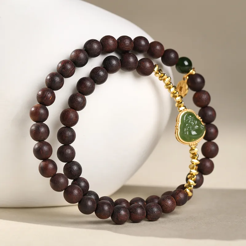 Cuiya Golden Building Agarrattan Bracelets Unisex-2