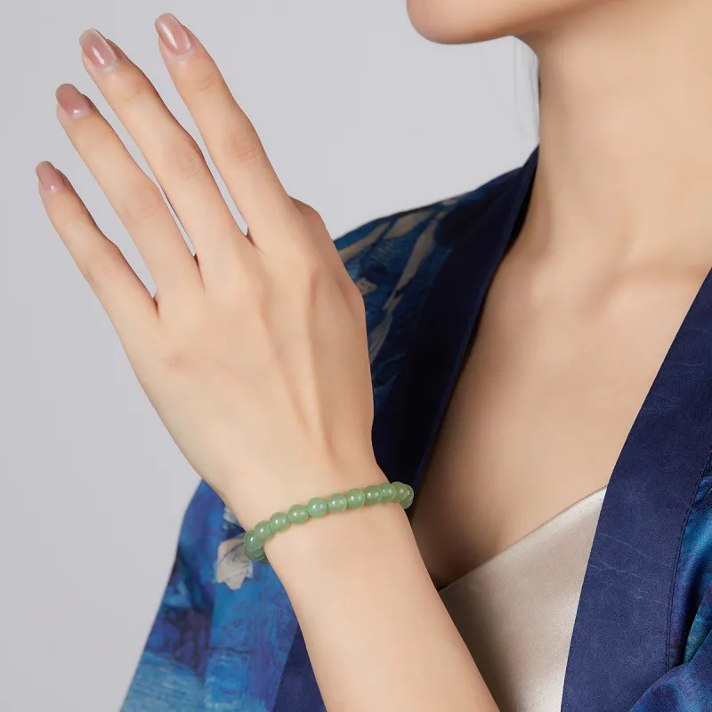 Cuiya Golden Building Aventurine Bracelets Unisex-4