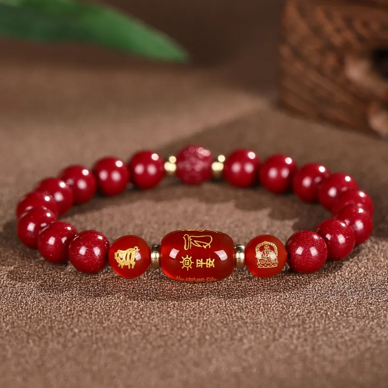 Cuiya Golden Building Bracelets Unisex-38