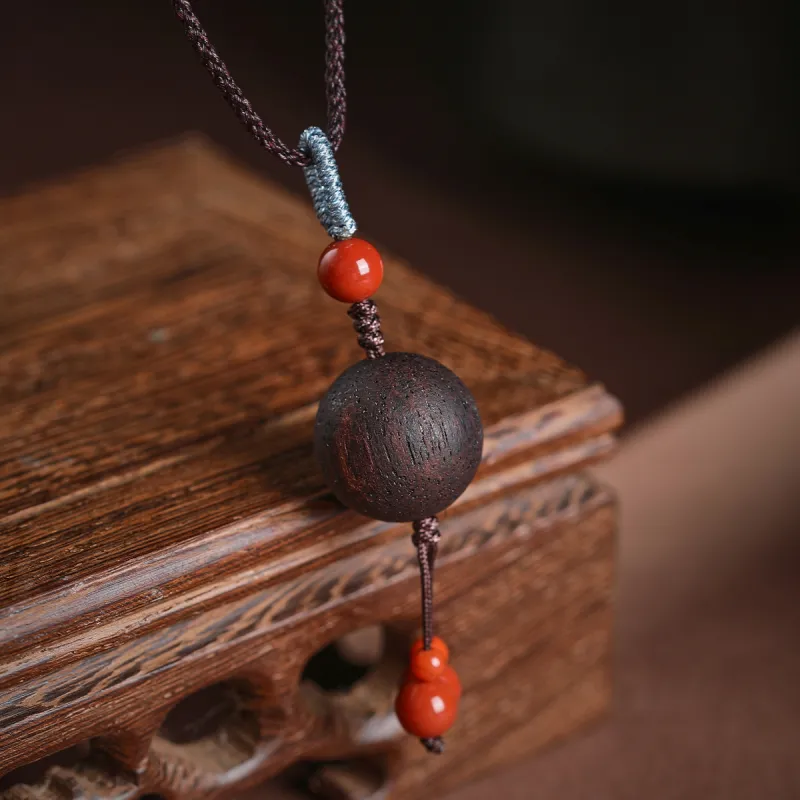 Cuiya Golden Building Agarrattan Necklaces Unisex-3