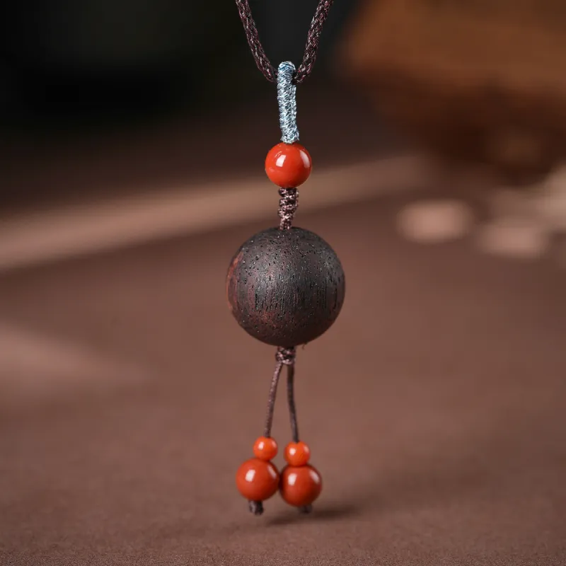 Cuiya Golden Building Agarrattan Necklaces Unisex-1
