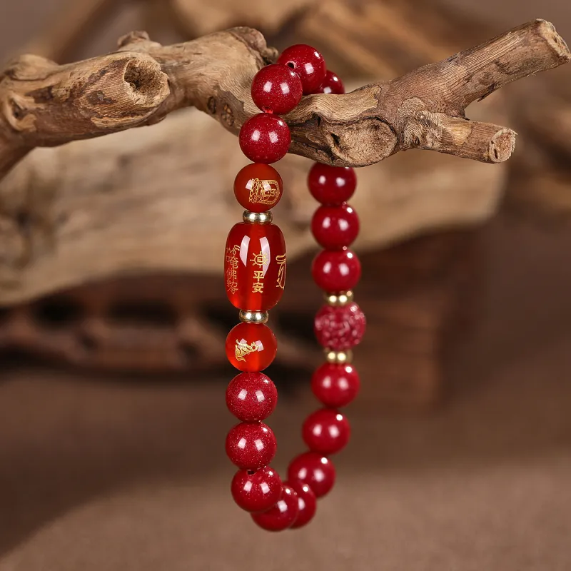 Cuiya Golden Building Bracelets Unisex-36