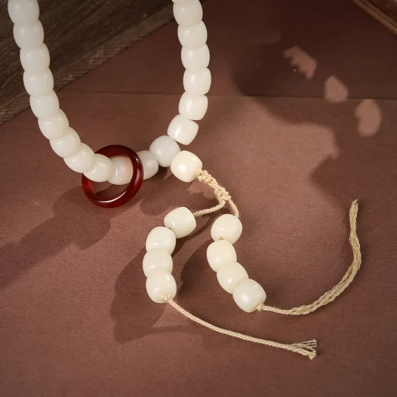 Cuiya Golden Building Bodhi Root Bracelets Unisex-5