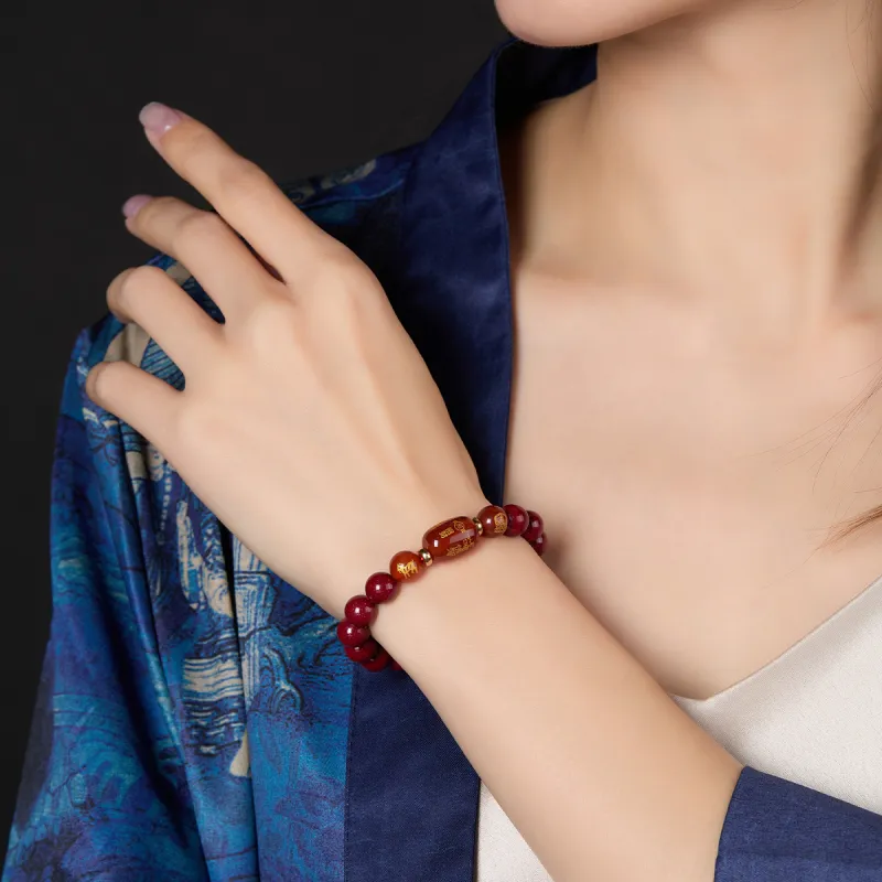 Cuiya Golden Building Bracelets Unisex-24