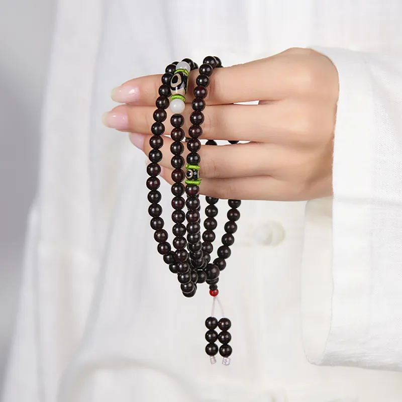 Cuiya Golden Building Rosewood Bracelets Unisex-2