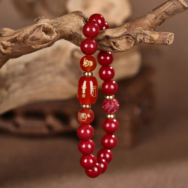Cuiya Golden Building Bracelets Unisex-29