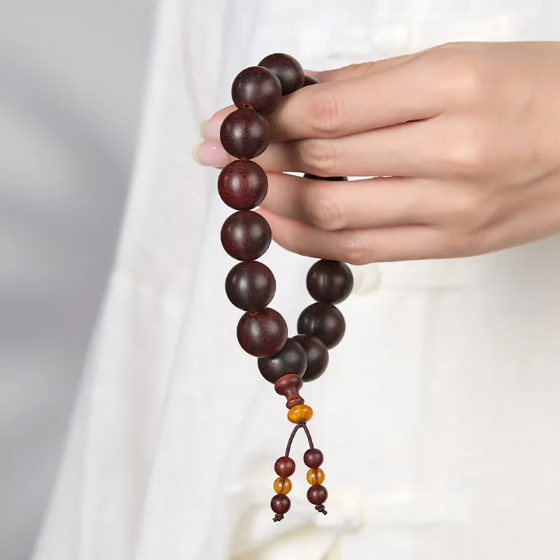 Cuiya Golden Building Rosewood Bracelets Unisex-2